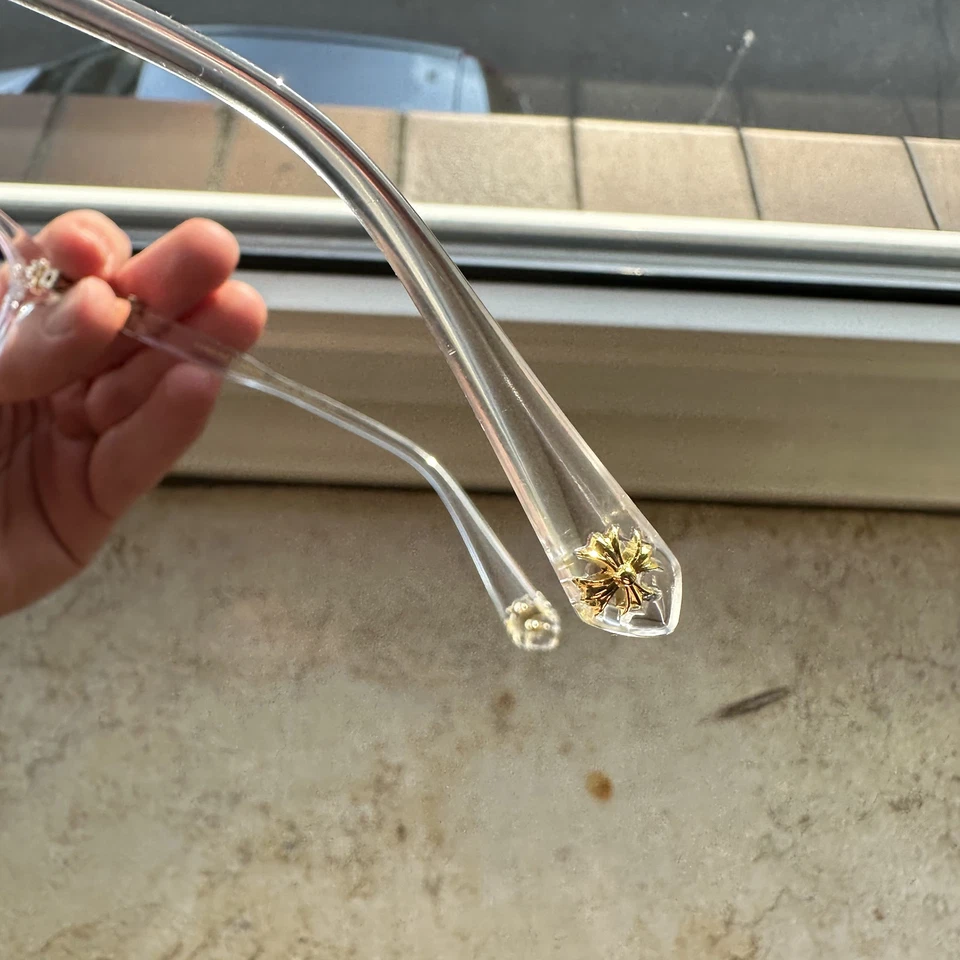 Chrome Hearts Glasses with Blue Light Filter - Image 4 of 4