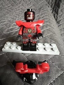 Lego Ninjago Stone Army Warrior Red Face Minifigure Minifig njo0075  70501 70503