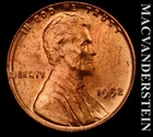 1952 Lincoln Wheat Cent - Choice Gem Brilliant Uncirculated No Reserve  #L7406
