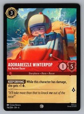 ADORABEEZLE WINTERPOP - ICE ROCKET RACER 116/204 C LORCANA NM 6 ROMERO /_