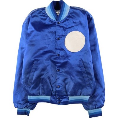Vintage 80'S-90'S Swingster Nylon Varsity Jacket Award Jacket Made in USA Me...
