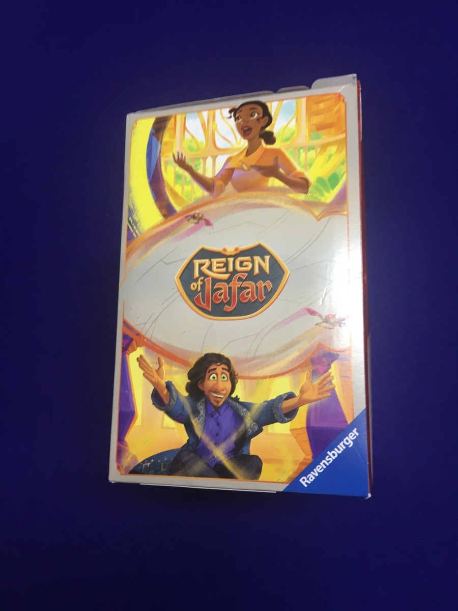 Disney Parks Lorcana REIGN OF JAFAR Illumineer's Trove W/Booster