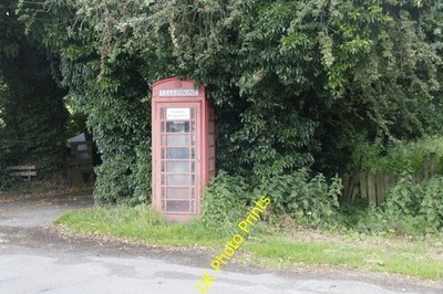 Foto 6x4 Telefonzelle in Gladestry Keine Ahnung wie viel sie benutzt wird oder ob sie c2016 ist