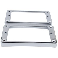 Metal Humbucker Pickup Rings Set for Les Paul Guitar