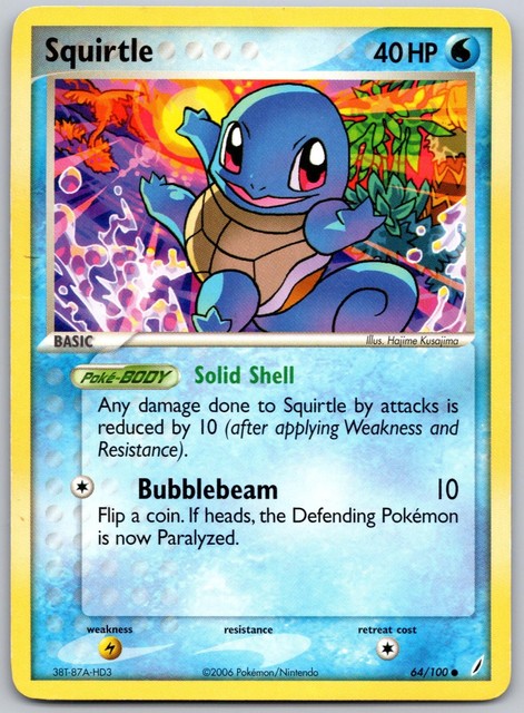 Squirtle #64 (Crystal Guardians (2006))