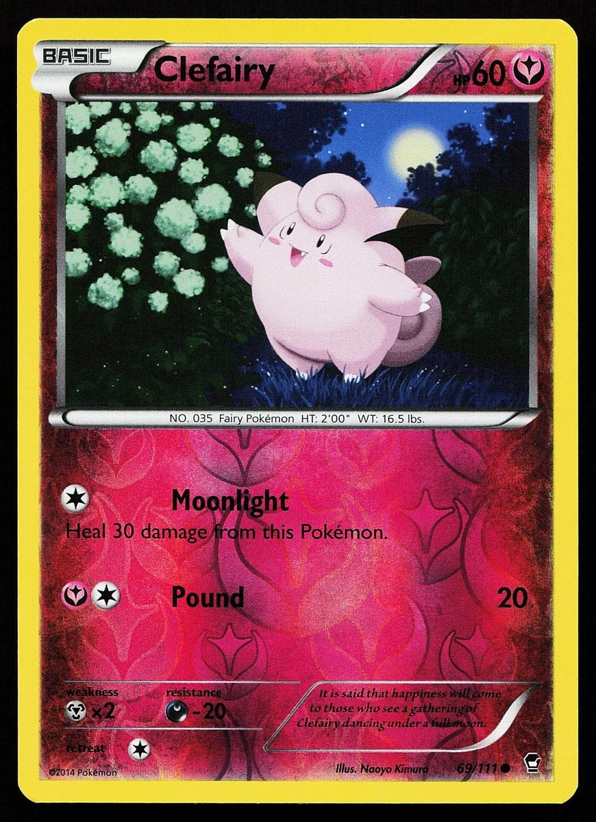 Fairy Pokémon TCG Nintendo Individual Collectible Card Game Cards
