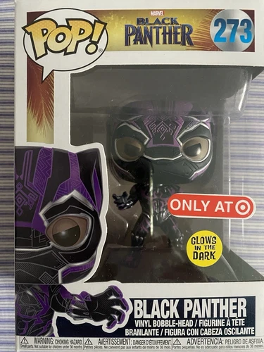 Funko Pop Black Panther (GITD) #273 exclusivo de Target 