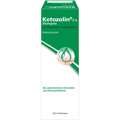 DERMAPHARM AG KETOZOLIN 2% Shampoo 120 ml PZN02837759