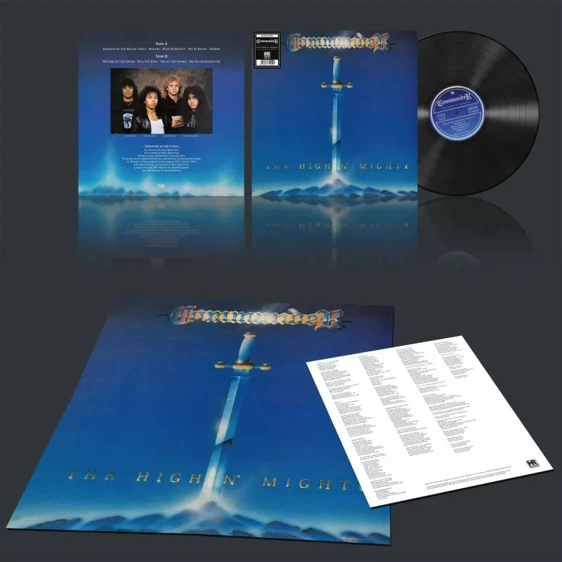 Commander High N Mighty Heavy Metal kreator exciter manilla road Running Wild - Image 2 of 2