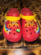 Limited Edition Lucky Charms Crocs Shoes Collaboration With An Extra Jibbit