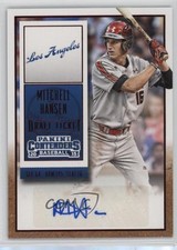 2015 Panini Contenders Draft Ticket Red Foil Mitchell Hansen #22 Auto 17wc