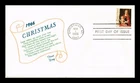 DR JIM STAMPS US CHRISTMAS MADONNA AND CHILD FDC KHOL KRAFT CACHET COVER