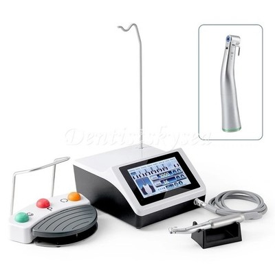 Dental Surgical Implant Motor System Touch Screen 20:1 LED Contra Angle