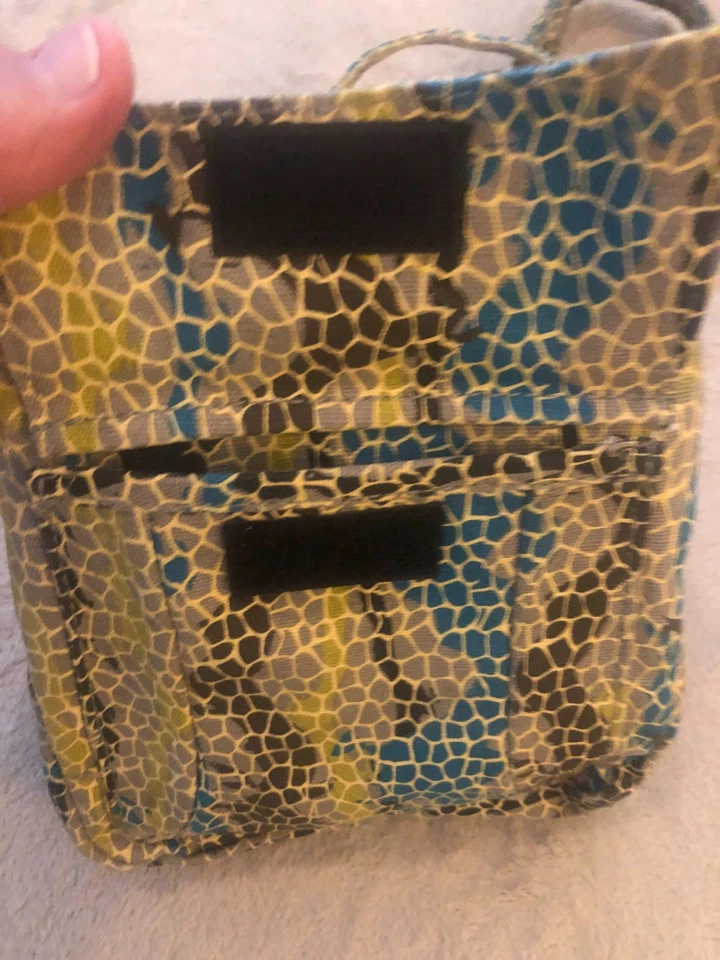 KAVU Keeper Sling Canvas Crossbody Bag Multi Color Mini Purse Woman’s - Image 3 of 4