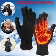 Guantes De Punto invierno Para Hombres Mujere con pantalla tactil termicos frio