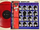 The Beatles "A HARD DAYS NIGHT" w/OBI 1986 UK CUTTING JAPAN LIMITED MONO RED LP