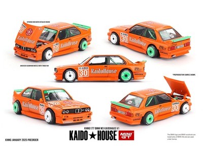 ミニカー KAIDO HOUSE  M3 LTDEDN KAIDO HOUSE x MINI GT - BMW M3 KAIDOHAUS V1 - ORANGE #KHMG177