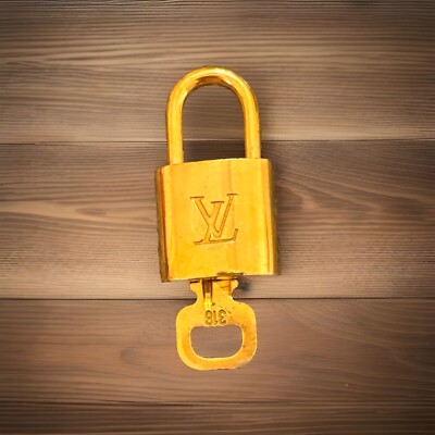 Louis Vuitton Padlock & Key #318 Lock & Key | eBay