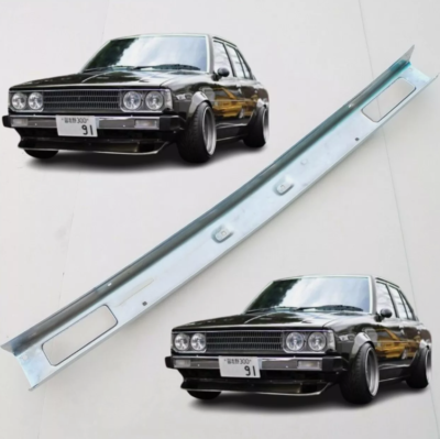 トニー Front Steel Chrome Bumper Fit Toyota Corolla DX GL KE70 TE71 TE72