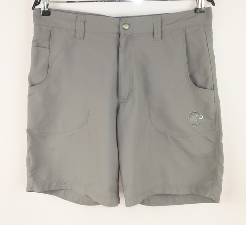 MAMMUT MOUNTAIN HERREN GRAU NYLON SHORTS Gr.W34