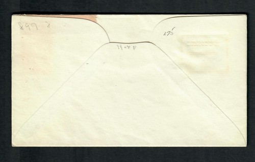 CVH F.D.C. 7/10/ 1940 House Of Farnham Cachet #898 Plate Block of 4 Wyoming - Picture 2 of 2