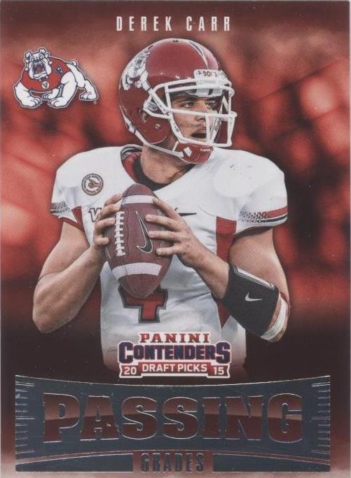 2015 Panini Contenders Draft Picks Derek Carr #19 - 1 of 2