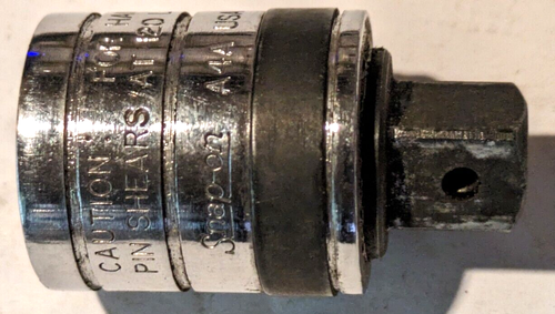 NICE SNAP ON A4A 1/2" FEMALE  TO 3/8" MALE SOCKET ADAPTER - Bild 1 von 5