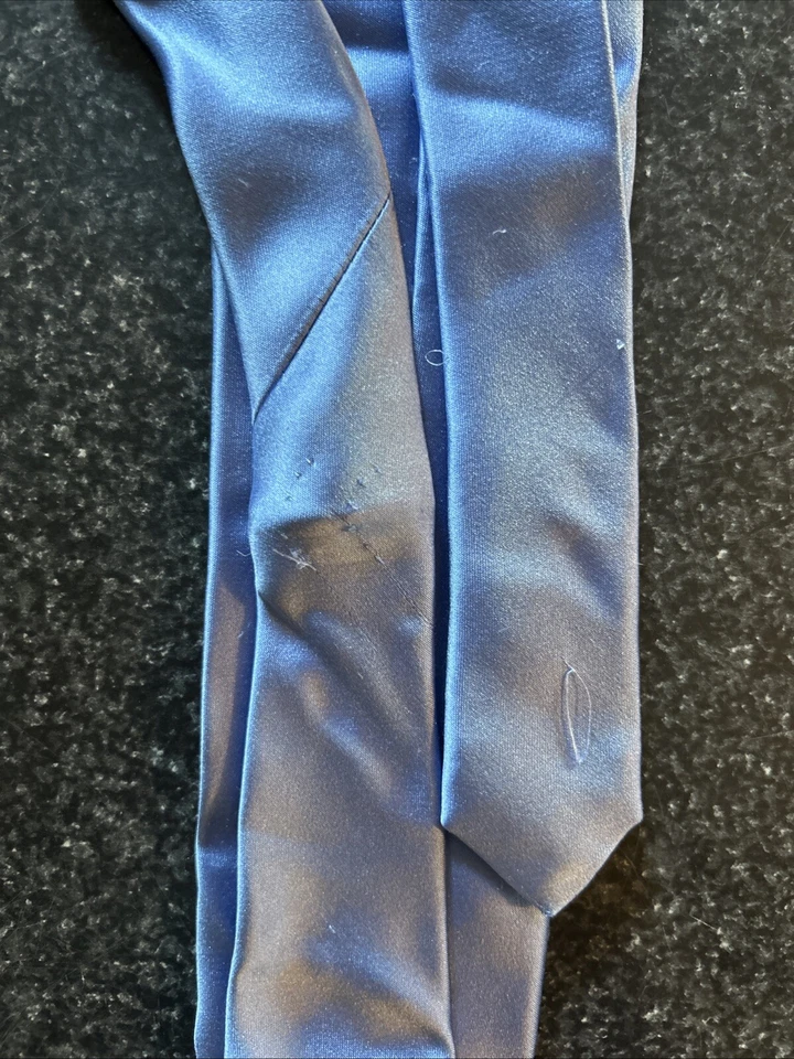 Corbata Donald J. TRUMP Signature Collection seda azul claro Foto 3 de 4