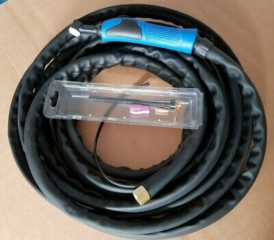 switched and sheathed WP17 4 MTR ERGO HANDLE TIG WELDING TORCH