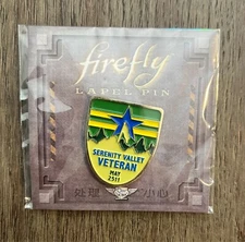 Firefly Serenity Valley Veteran May 2511-  Lapel Pin - Lootcrate