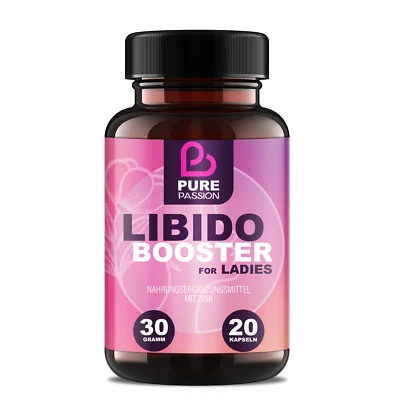 Libido Booster for Ladies Pure Passion® Luststeigerung für die Frau extra stark