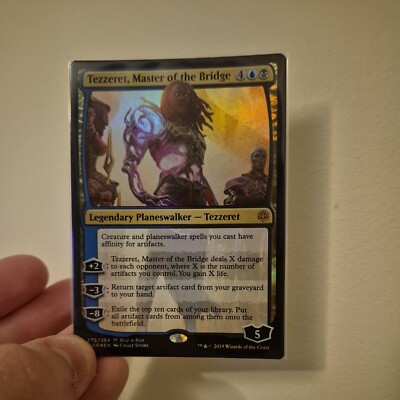 FOIL Tezzeret, Master of the Bridge ~ Buy a Box War of the Spark [ NM ] [ MTG ]