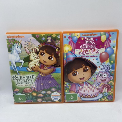 7 x Dora The Explorer DVD Movie Bundle Kids Children’s TV Region 4 - Picture 6 of 9
