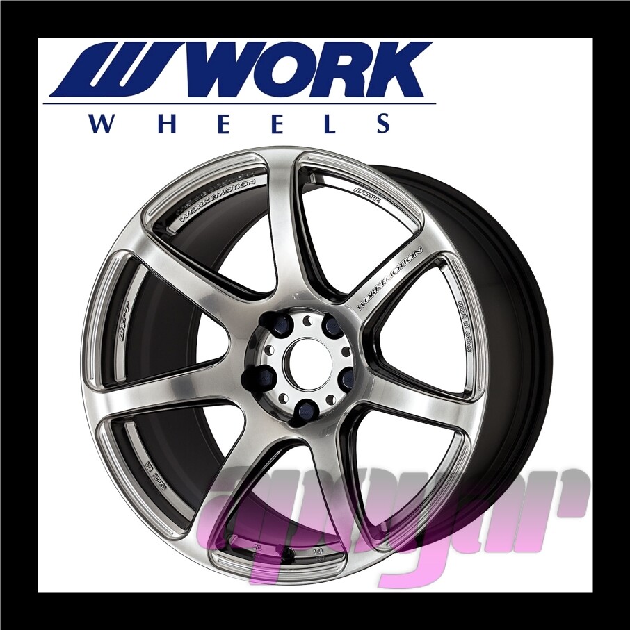 WORK EMOTION T7R WHEEL (1pcs) 18 inch 10.5J 22 114.3 5H Glimit