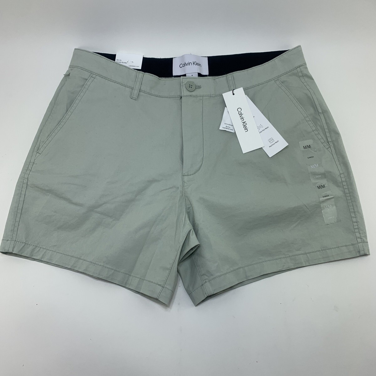Calvin Klein Seafoam Green Casual to Dress Shorts Pant Slim Fit