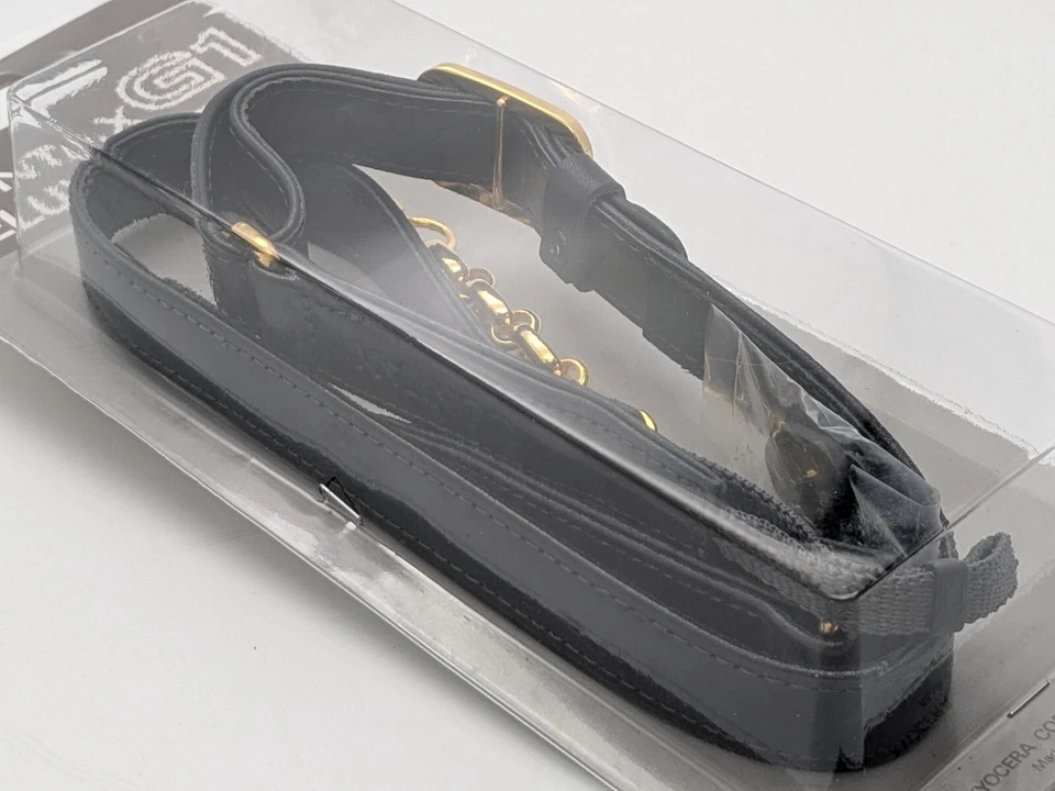 [New Unused] Contax Deluxe Strap with Gold Chain for G1 in Case from Japan - Image 2 of 4