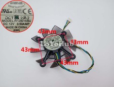 new For ASUS GTX460 graphics card fan EVERFLOW R128015SU DC12V 0.5AMP 4wire