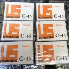 Lot Of 6 ULTRASOUND  45  Compact Cassette Tape Brand New