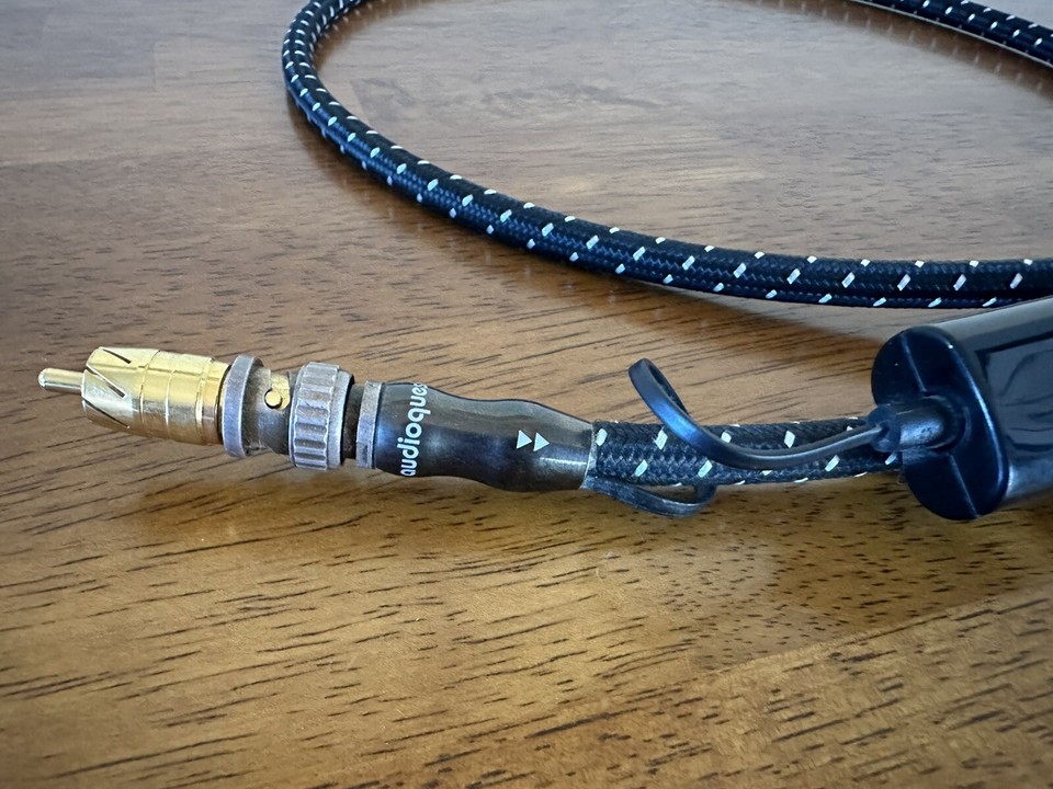 Audioquest Hawkeye 1m RCA / Phono /BNC Coaxial Digital Audio Cable