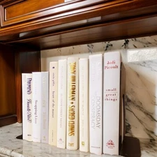 Lot of 10 Hardcover WHITE Wedding~Shabby Chic Decor Design INTERIOR BRIGHT Books