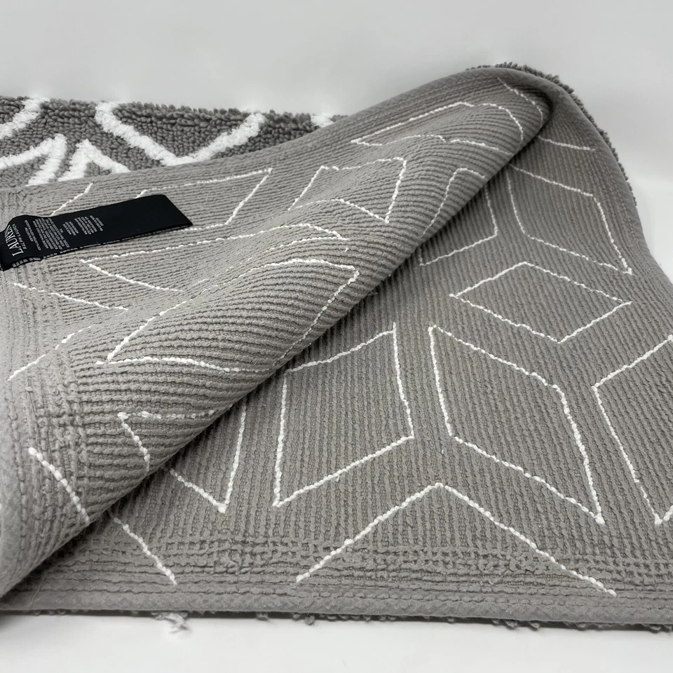 Alfombra de baño antideslizante Lauren Ralph Lauren 21x34 100 % algodón Foto 4 de 4