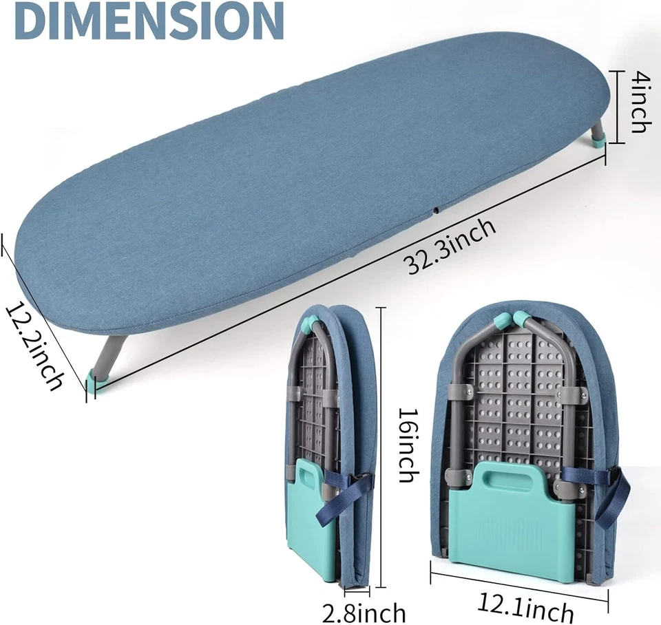Foldable Ironing Board – Durable Heatproof Cover, Easy to Store - Image 4 of 4