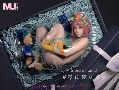 MU Studios Pocket Girl GK Collector Resin Model Painted Statue 1/4 Scale - 第 3/5 張圖片