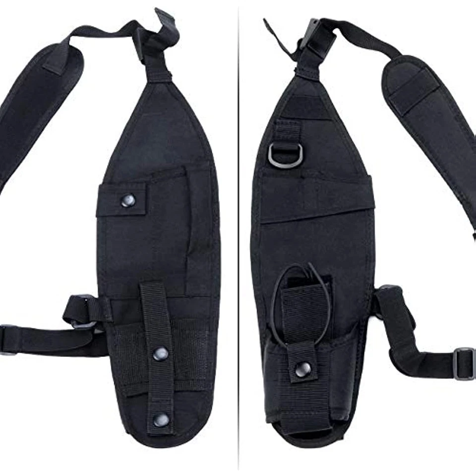 Universal Left Side Radio Shoulder Holster Chest Harness Holder for Radios - Image 4 of 4