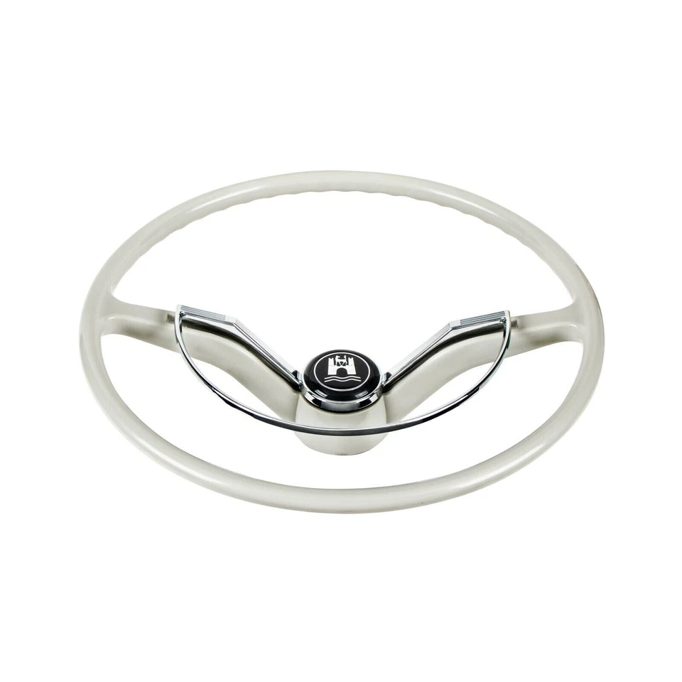 110717 Volante 3/4" 1962-71 VW Beetle Ghia Tipo 3 - 1 Unidad ACABADO GRIS Foto 3 de 3
