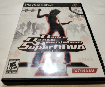 Dance Dance Revolution SuperNova (Sony PlayStation 2, 2006) Complete CIB Tested
