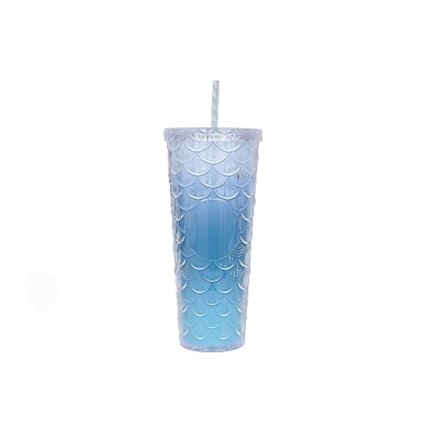 24oz Beverage Coffee Tumbler Reusable Plastic Water Bottle Travel Coffee Cup