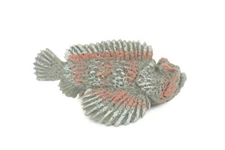 Toy Stonefish, Realistic Scorpionfish Rubber Fish Model Gift 2 7/8" F002B225