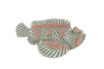 Toy Stonefish, Realistic Scorpionfish Rubber Fish Model Gift 2 7/8'' F002B225