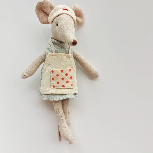Hot Tiny Nurse Mouse Cloth Toy Doll Little Mice Soft Plushies Toy - Picture 2 of 10